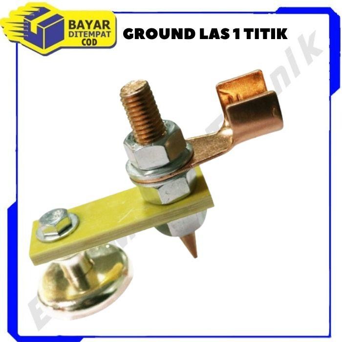 Alat Las Listrik-Clamp Conector Cable Grounding Klem Tang las 1 Titik Murah