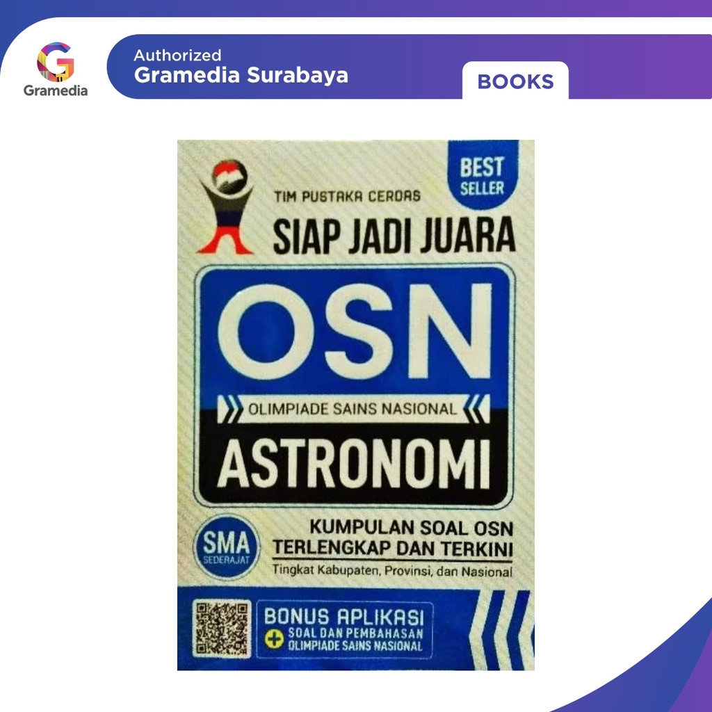 Gramedia Surabaya - SMA SIAP JADI JUARA OSN OLIMPIADE SAINS NASIONAL ASTRONOMI