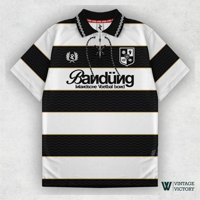 Kaos Jersey Persib Bandung Bivb Baju Polo Casual Design Retro Vintage Untuk Pakaian Olahraga Harian