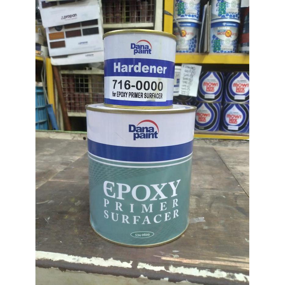 Best Seller Cat Dasar Duco Epoxy Primer Surfacer Danapaint 534-0600 1 Liter Set Premium