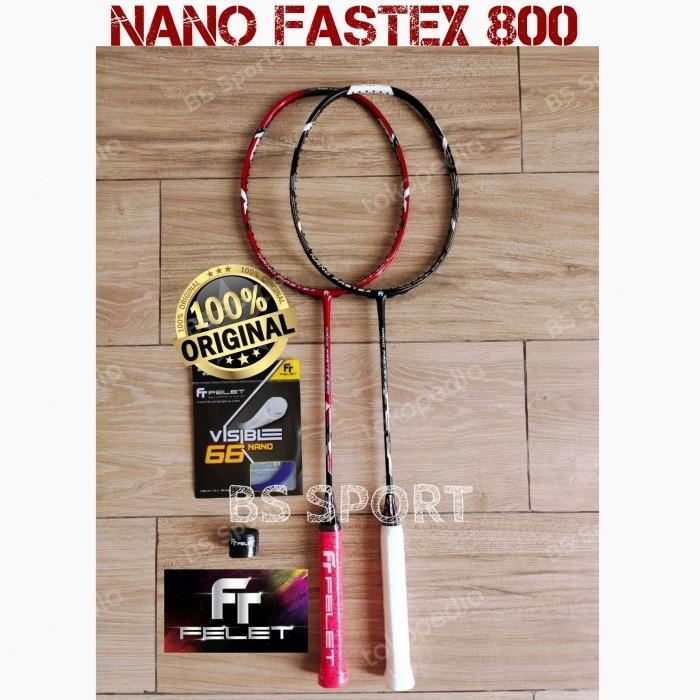 RAKET BADMINTON FELET NANO FASTEX 800 ORIGINAL