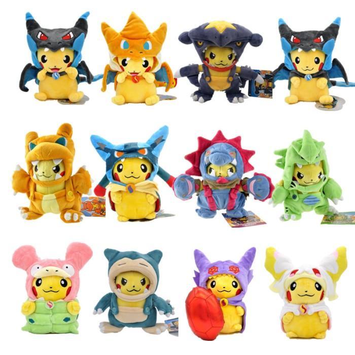 Boneka Pikachu Charizard 25-30cm Boneka Charizard Boneka Pokemon PRO
