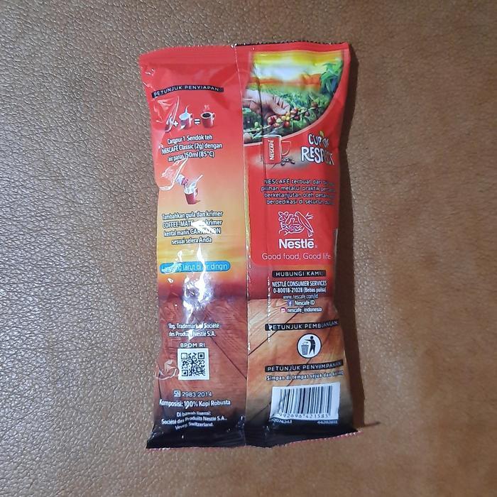 Kopi Nescafe Classic 90Gr Refill Kopi Bubuk Instan Robusta 90 Gram Bag Terbaik