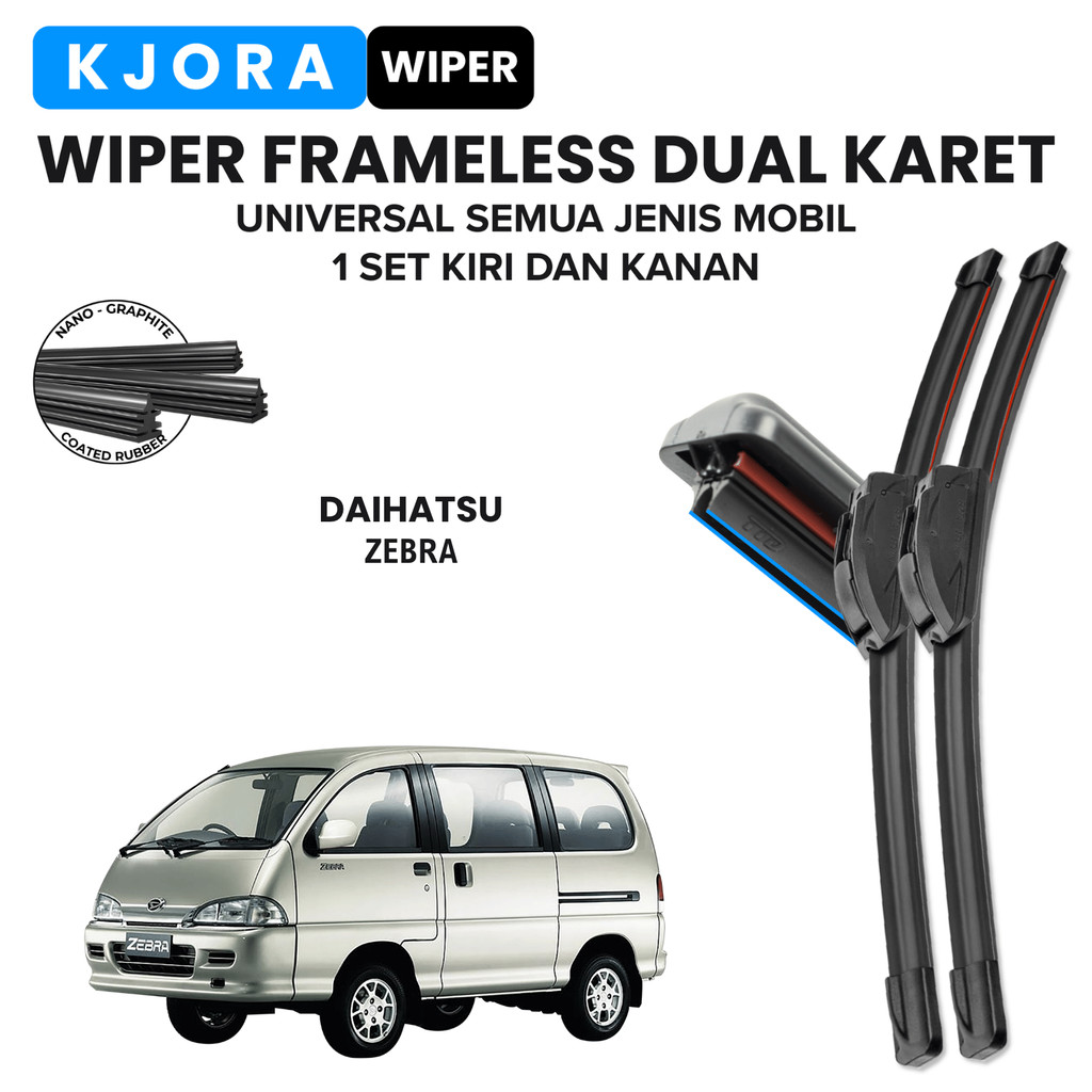 Wiper Daihatsu Zebra Dual Kaca Depan Mobil