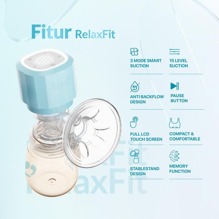 [Promo] Bka Relaxfit Electric Breast Pump Pumping Bka Pompa Asi Elektrik Bka Pumping Asi Pompa Asi