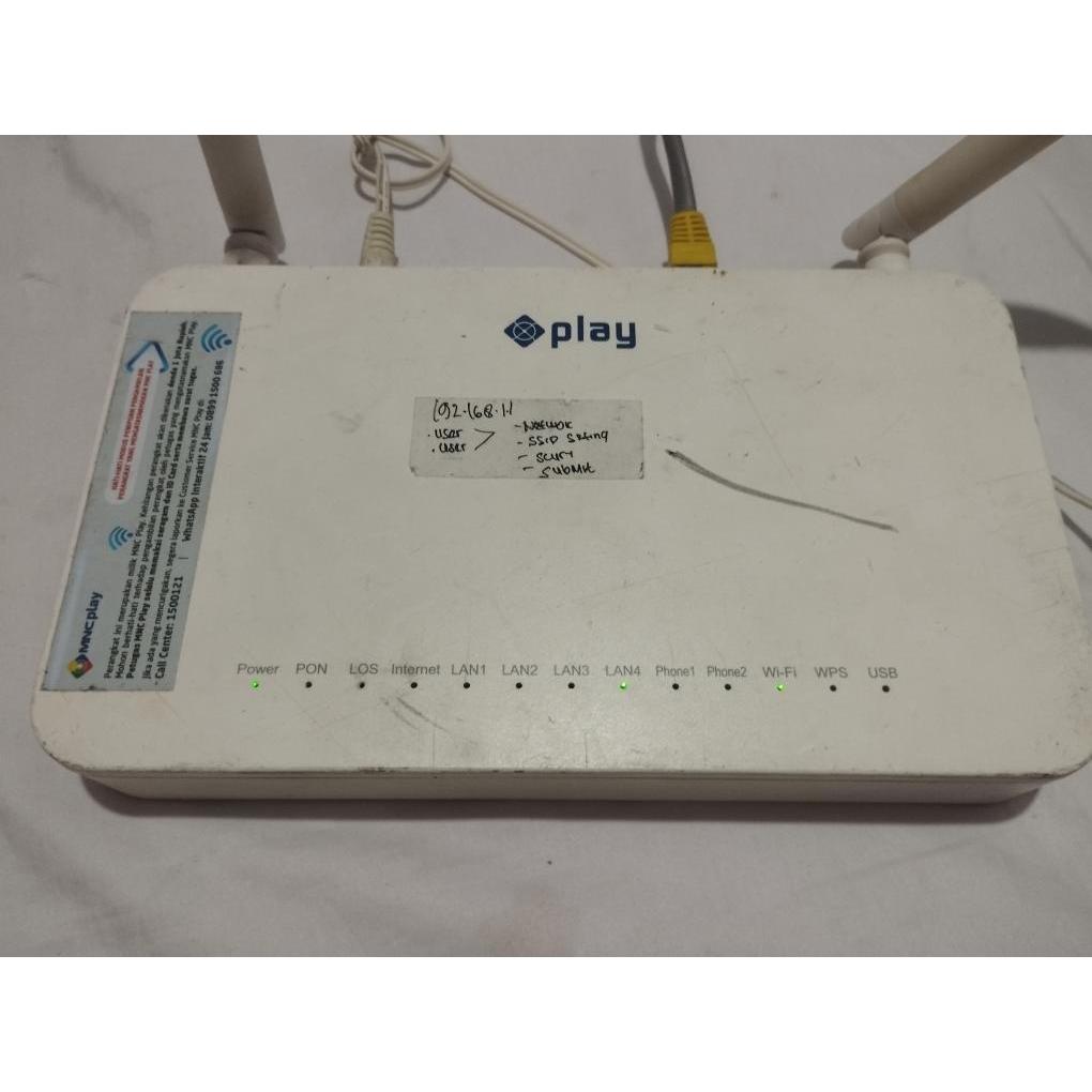 Router GPON ONT ZTE F660 V7 mirip F609 V 5.3