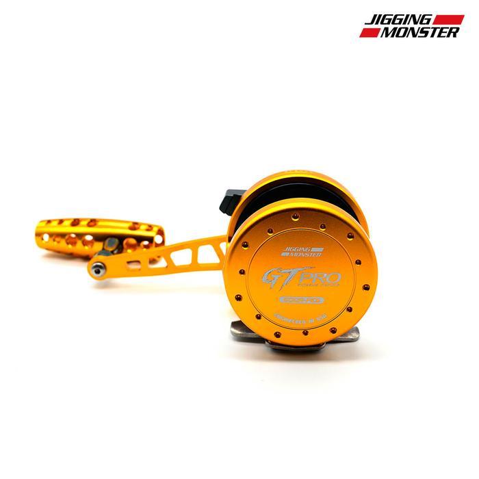 Jigging Monster Fishing Reel GT PRO 500-600 Extreme Fishing - BLACK, 500N R