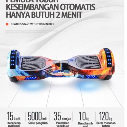 Smart Balance Wheel 6.5 Inch Hoverboard Segway Scooter - Hoverboard