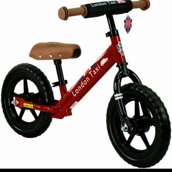 London Taxi Kick Bike Red 12inc london taxi kick bike