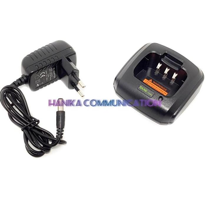 CHARGER HT SME 338 ORI BARU CAJER BATRE BATERAI SMP CLARIGO 328 308