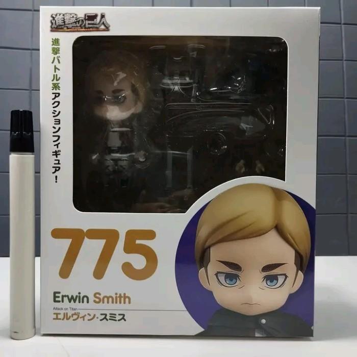 HOT SALE MAINAN ACTION FIGURE ERWIN SMITH ATTACK OF TITAN NENDO 775 NENDOROID TERMURAH