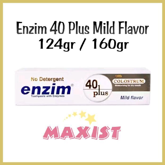 Promoo Enzim 40 Plus 124gr Mild Flavor / Enzim 40 Plus 160gr Pasta Gigi Enzim 40 plus