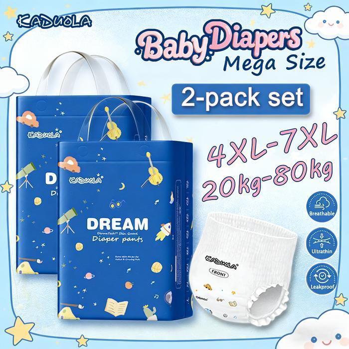 Pengiriman GratisPopok Kaduola ukuran besar, 4XL, 5XL, 6XL, 7XL dirancang khusus untuk bayi "besar"