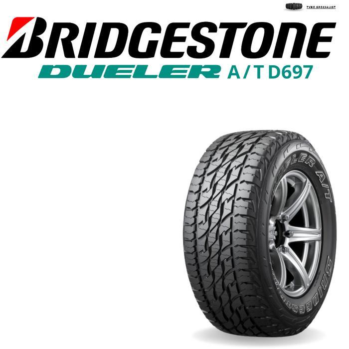 Ban mobil Bridgestone Dueler AT 697 265/60 R18 Fortuner Pajero Sport - Dikirim