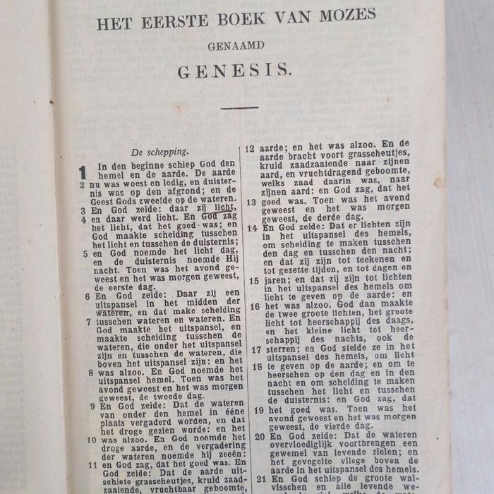 TERMURAH Bijbel dat is de ganse Heilige Schrift Alkitab kuno Bahasa Belanda
