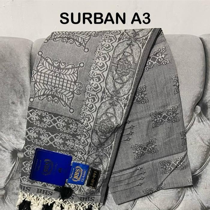 SORBAN SURBAN BHS CLASSIC SUBAIYAH JACQUARD GOLD & SURBAN BhS COSMO