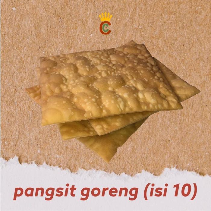 NEW!! Pangsit Goreng Isi 10 - Baso Sapi Cihampelas - Halal