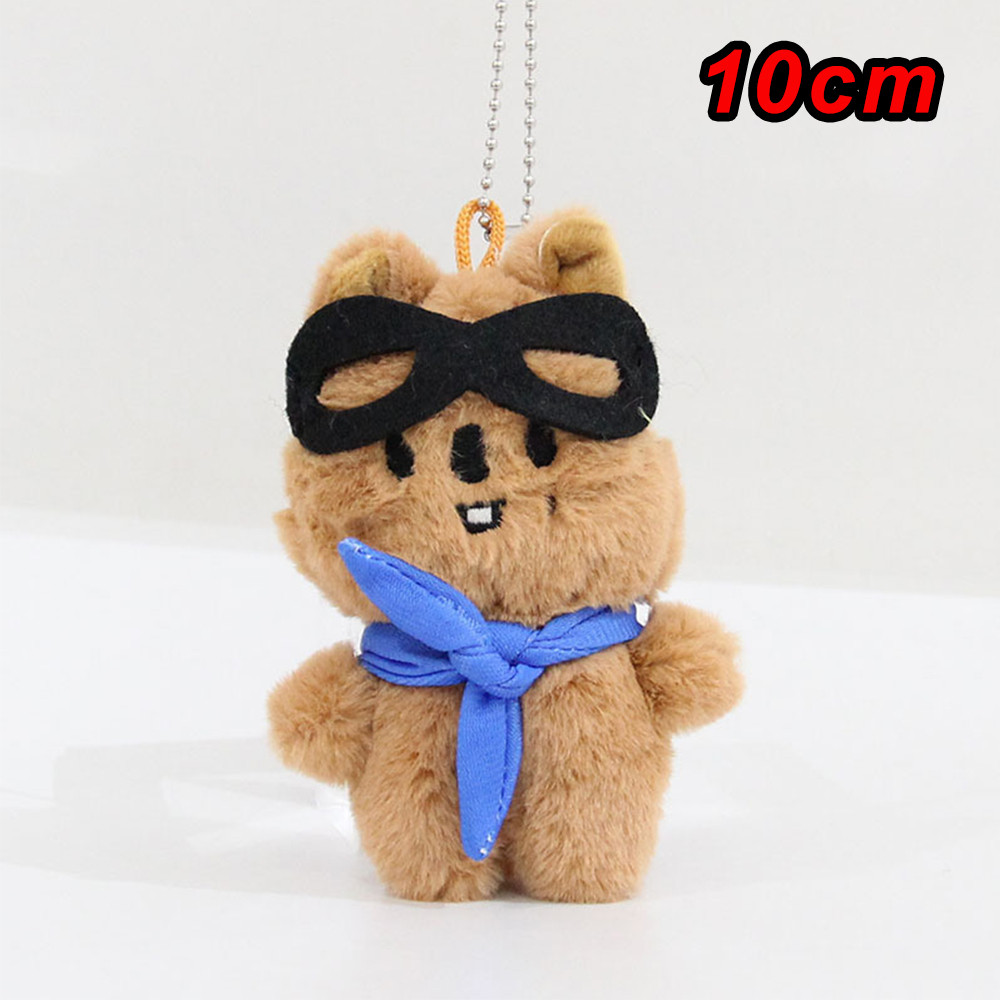 2026 8pcs New Skzoo Pilot Stray Animal Plush Toy Skzoo Plush Children's Glasses Pilot Li Longfu