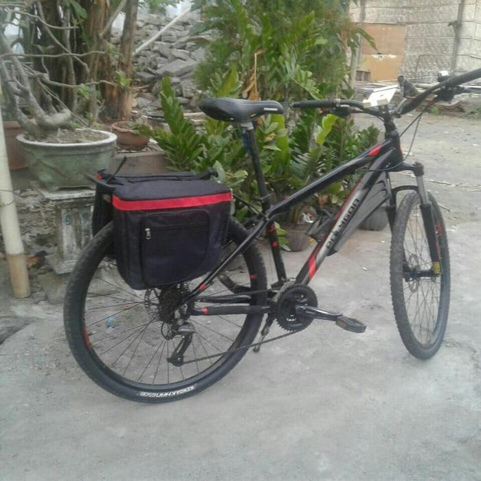 tas sepeda belakang side bag sepeda