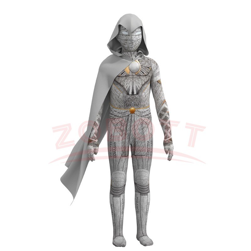 Moon Knight Cosplay Costume Marc Spector Costume Uniform Halloween Costume Kids Marc Spector Costume