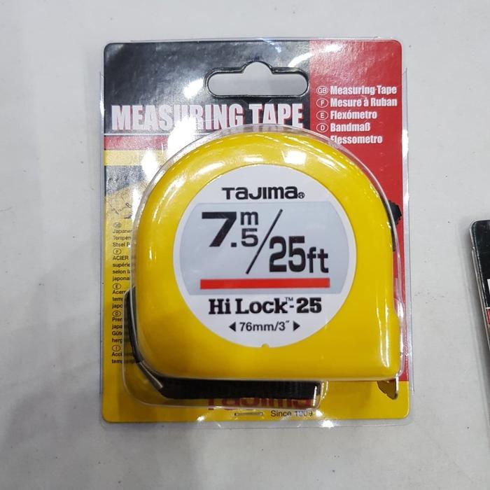 Meteran Tajima 7,5M (25Ft) Ori