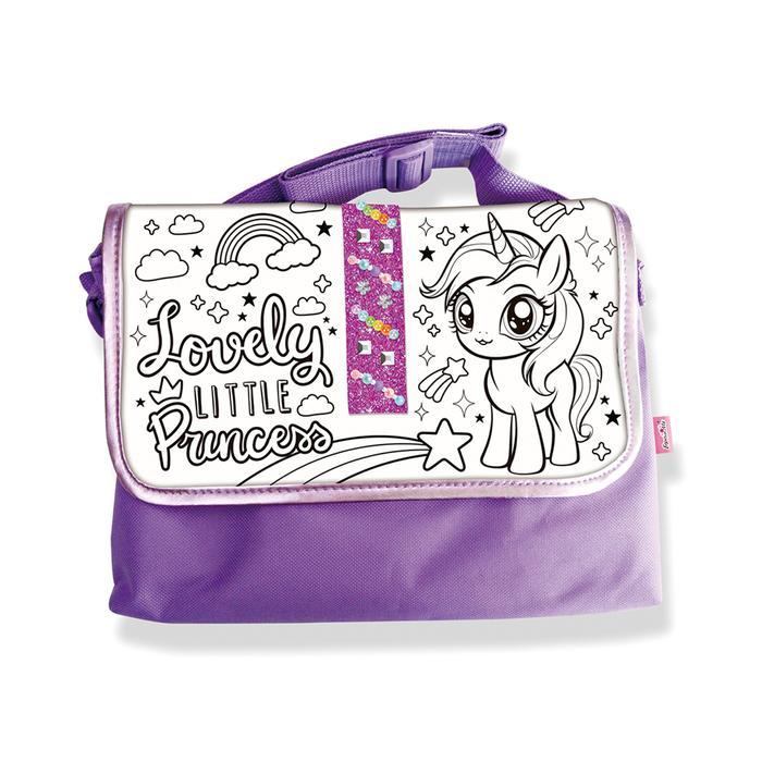 Kiddy Star Set Color Own Poster Bag Dengan Bracelet - Ungu Original High Quality Saigon