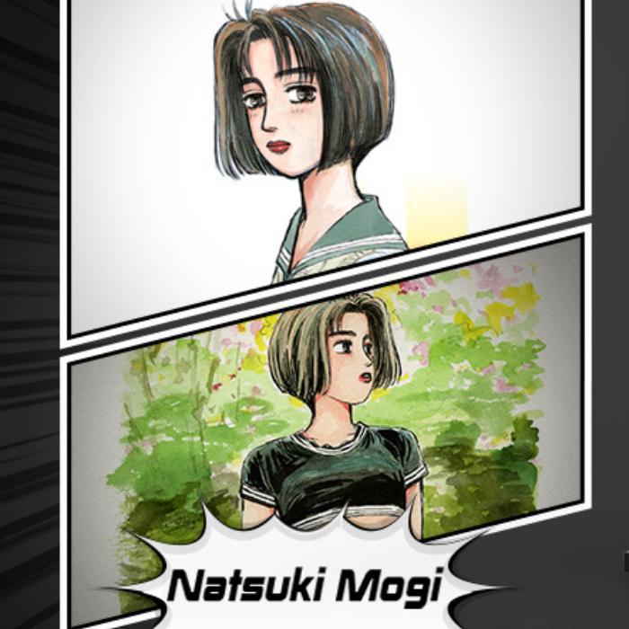 Cada Initial D Figure Natsuki Mogu Omah Kampus