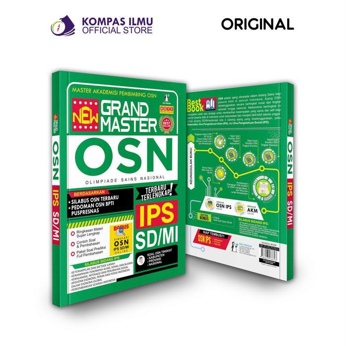 Buku OSN IPS Terbaru New Grand Master OSN IPS SD/MI