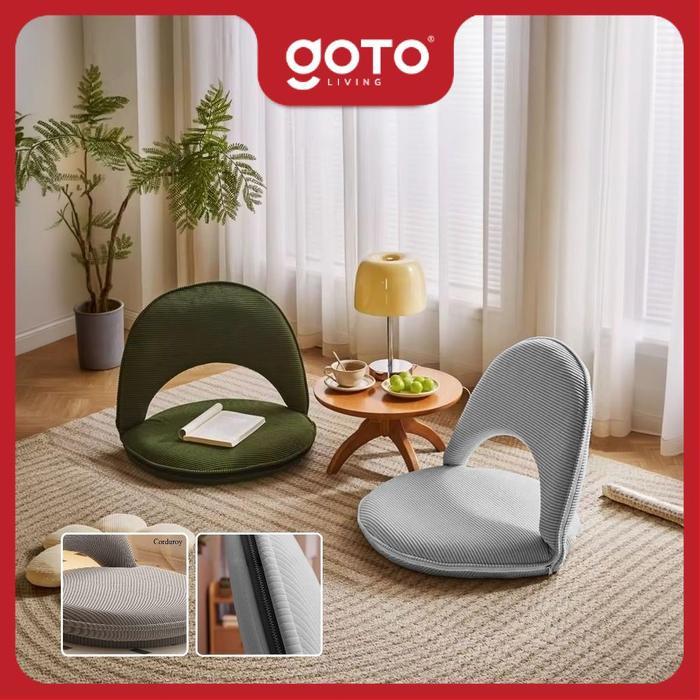 Goto [Cod] Nesta Kursi Lipat Santai Depan Tv Sandaran Sofa Lesehan Empuk Portable Nyaman