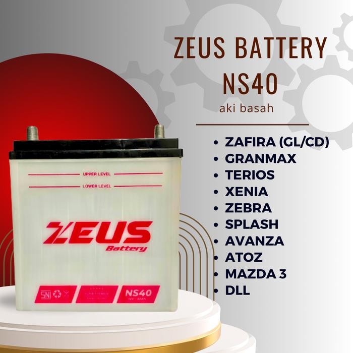 Aki Grand Max, Luxio, Feroza Zeus Ns40 32B20R Extra Power Accu Am