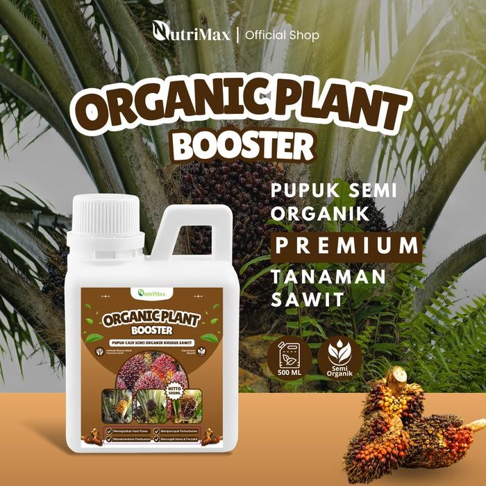 

Promo Organic Plant Booster Sawit 500 Ml - Pupuk Organik Cair Dan Zpt Khusus Tanaman Sawit -