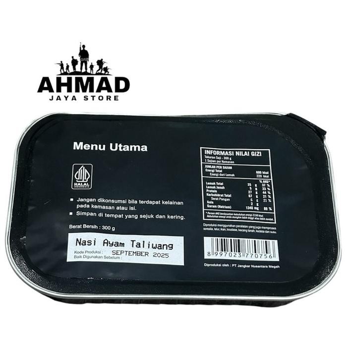 

SIAPKIRIM RANSUM NASI NAECERAN JATAH TNI EXP 30 SEPTEMBER 2025 Food Makanan READY STOCK