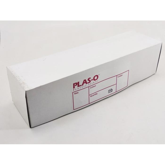 

Plastic Spiral Plas-O 3/8" - Ukuran A4 - Alt Jilid Kawat Spiral Wire