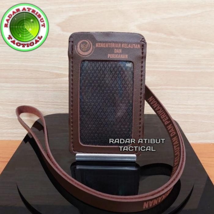 

ID Card Holder Tali Lanyard Name Tag Logo KKP