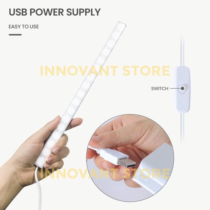 Bestbuy04 Lampu Usb Panjang Lampu Led Usb Baca Tempel Portable Emergency Belajar