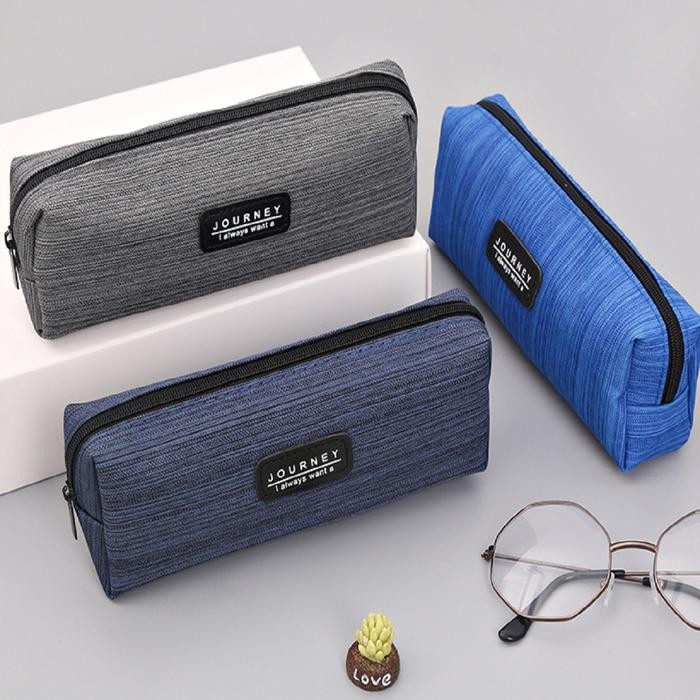 

Kotak Pensil Kanvas Motif Journey / Pencil Case Canvas SK0064