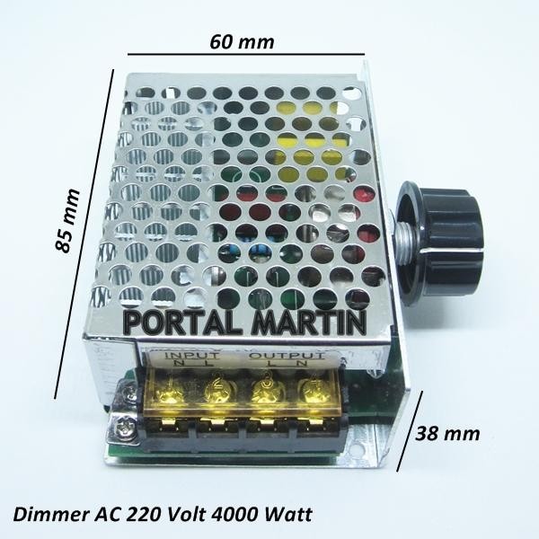 DIMMER VOLTASE AC 220 VOLT 4000 WATT