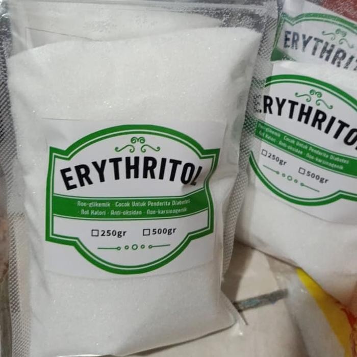 

TERLARIS ERYTHRITOL 250G GULA ALKOHOL NOL KAL UNTUK DIET KETO DIABETES MURAH READY STOCK
