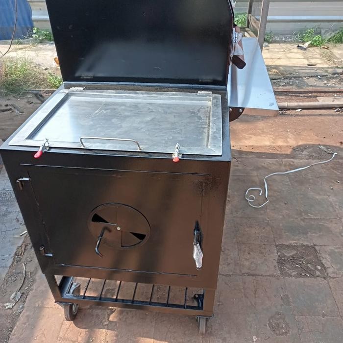 Bisa Gosend Offset Smoker Pesanan Pak Gerry