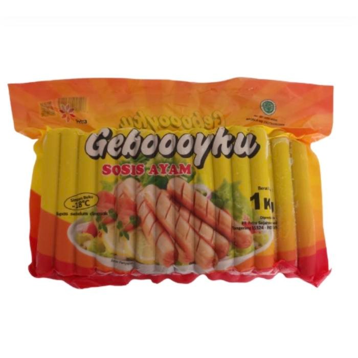 

Pilihan- Sosis Ayam Geboy 1Kg