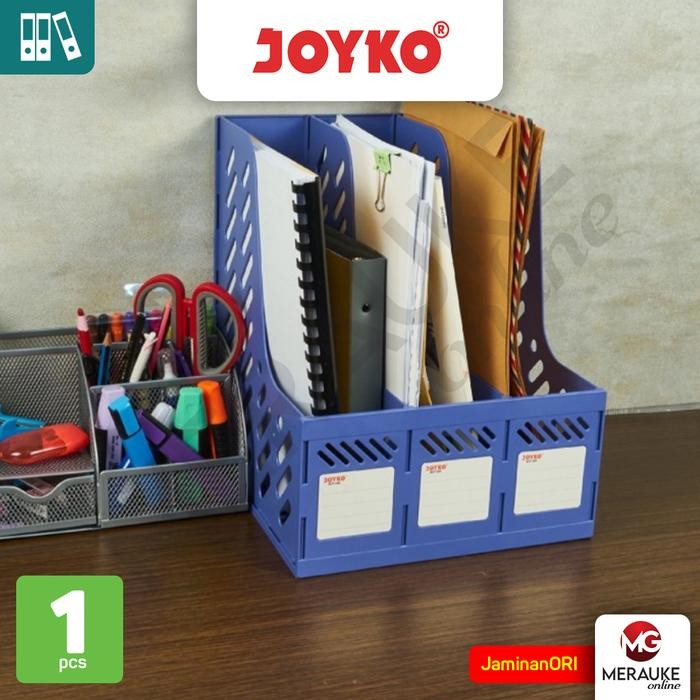 

BOX FILE PLASTIK RAKIT 3 SUSUN JOYKO BOF-3BE BIRU