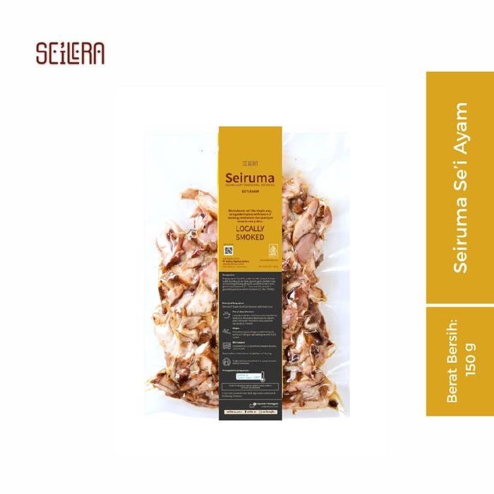 

Pilihan- Seiruma - Sei Ayam / Ayam Asap (150 Gr) + Sambal Luat By Seilera