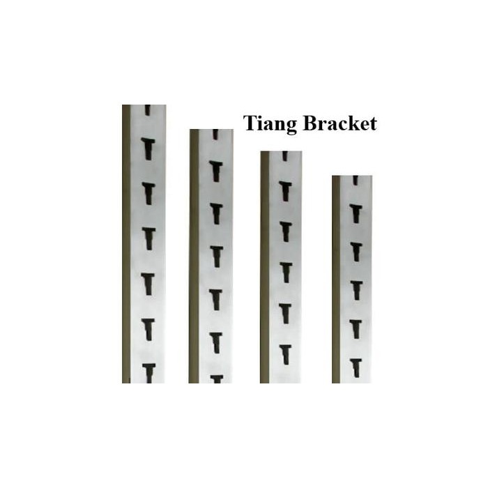 Terlaris Tiang Bracket Aluminium Suba 120 Cm / Tiang Bracket Rak Kaca