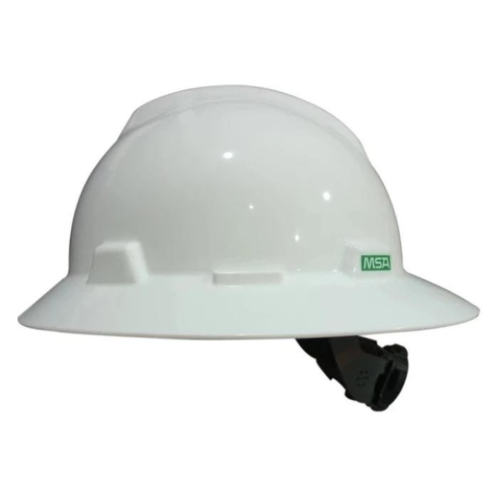 SAFETY HELMET MSA FULL BRIM + FASTREX ORIGINAL