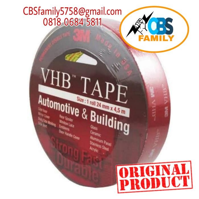 

Double Tape / Merk 3M Type Vhb 24Mm