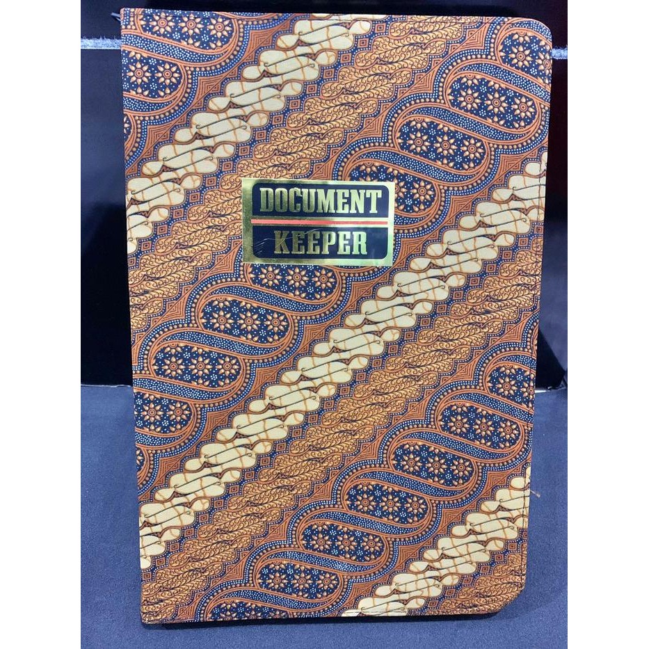 

1 Pcs Dokumen Keeper Batik 20L / Map Dokumen / File Organizer Stationery Promo