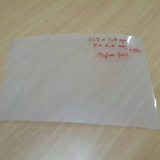 

Mylar Mika Film, 0,35Mm 100X100Cm