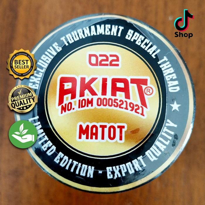 Pilihan- Gelasan Matot Klos Bocil / Merk Akiat Bandung / Special Quality No 1 / Size 0.22 /