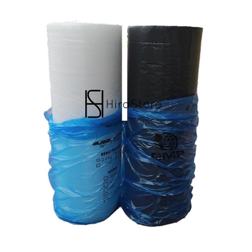 

Pilihan- Bubble Wrap 50 M X 1.25 M Roll Plastik Biru Gelembung Lebih Bagus