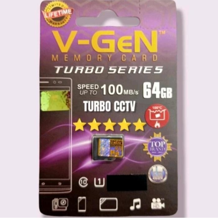 Terbaik Mmc Vgen 64Gb Class 10/Mmc / Micro Sd / Memori Micro Sd Vgen 100% Ori